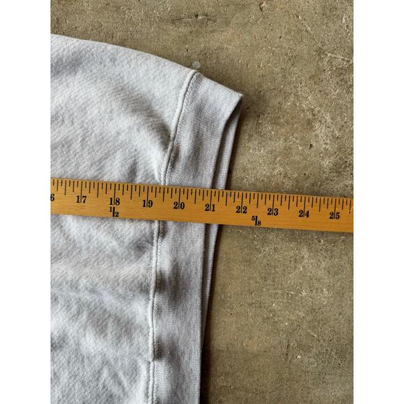 Lee Spellout Embroidered Gray Sweatshirt Size Womens Large Made in USA - Picture 6 of 7